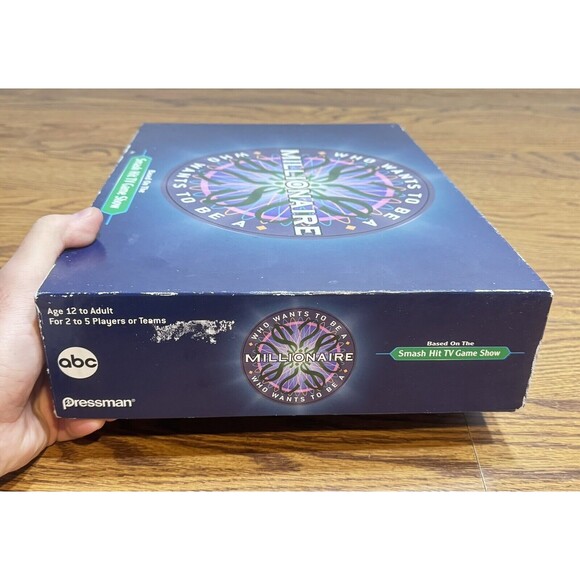 Who Wants To Be A Millionaire Trivia Family Board Game Good Conditions - Picture 3 of 13